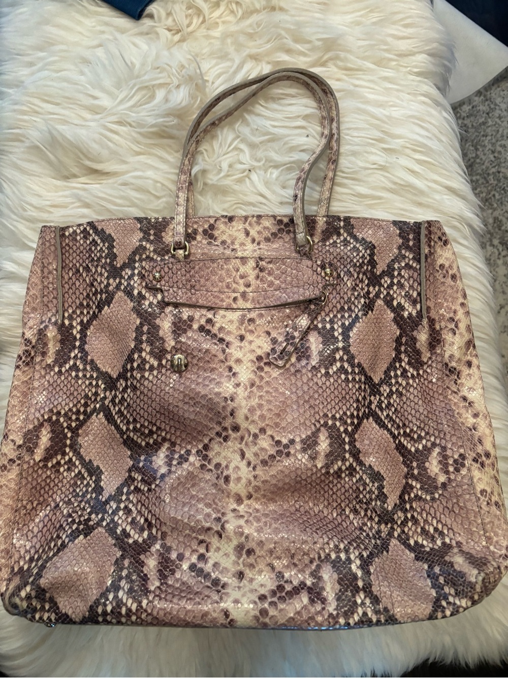 Furla Python Tote Bag